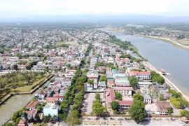50 năm sau trận chiến 81 ngày đêm, Thành cổ Quảng Trị đang vươn mình đổi mới phát triển. (Ảnh: Thanh Thủy/TTXVN)