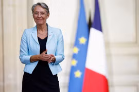 Tân Thủ tướng Pháp Elisabeth Borne tại lễ nhậm chức ở Paris, ngày 16/5. (Ảnh: AFP/TTXVN)