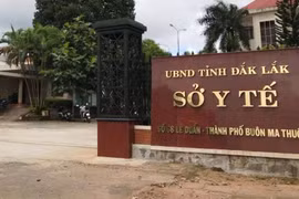 Trụ sở Sở Y tế tỉnh Đắk Lắk. (Nguồn: Suckhoedoisong.vn)
