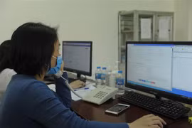 Qua công nghệ, các F0 có thể khai báo y tế, nhận các quyết định cách ly, nhận tư vấn sử dụng thuốc khi bị COVID-19. (Ảnh minh họa: Mạnh Khánh/TTXVN)