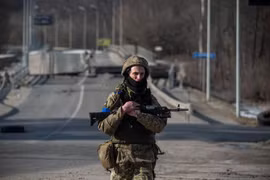 Binh sỹ Ukraine. (Nguồn: Reuters)