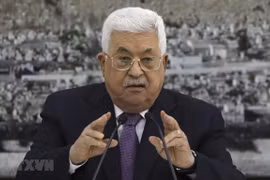 Tổng thống Palestine Mahmoud Abbas. (Ảnh: AFP/TTXVN)