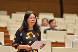 Đại biểu Trần Thị Dung, Đoàn Đại biểu Quốc hội tỉnh Điện Biên. (Ảnh: quochoi.vn)