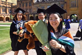 Sinh viên nước ngoài tại trường đại học Sydney, Australia. (Ảnh: AFP/ TTXVN)