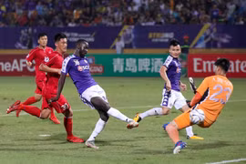 Hà Nội FC dừng bước tại AFC Cup 2019 bởi luật bàn thắng sân khách sau hai lượt trận chung kết liên khu vực. (Ảnh: Như Đạt)