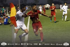 U22 Việt Nam hoà 2-2 U22 Myanmar ở trận đấu giao hữu trước thềm SEA Games 30. (Ảnh: MFF)