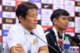 Huấn luyện viên Akira Nishino cho rằng thắng hay thua Việt Nam không quá quan trọng với tuyển Thái Lan trong chiến dịch vòng loại World Cup 2022. (Ảnh: Siamsport)