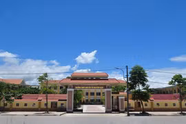 Trường Trung học Phổ thông Chuyên Võ Nguyên Giáp. (Nguồn: Fbchuyenvonguyengiap)