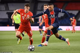 Mbappe cùng PSg vượt qua Bayern để vào bán kết. (Nguồn: Getty Images)