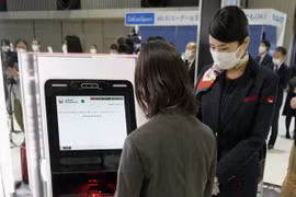 Sân bay quốc tế Narita thử nghiệm hệ thống nhận diện khuôn mặt 