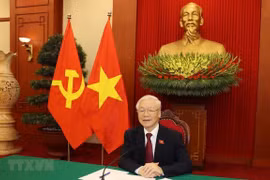 Tổng Bí thư Nguyễn Phú Trọng. (Ảnh: Trí Dũng/TTXVN)