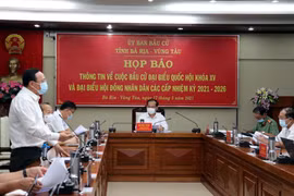 Toàn cảnh buổi họp báo. (Ảnh: Đoàn Mạnh Dương/TTXVN)