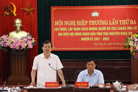 Thống nhất cao danh sách ứng cử viên đủ điều kiện tham gia ứng cử