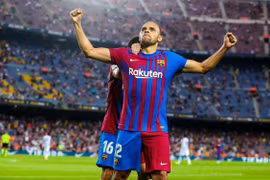 Martin Braithwaite tỏa sáng mang chiến thắng về cho Barcelona. (Nguồn: fcbarcelona)