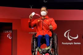 Lê Văn Công giành huy chương Bạc tại Paralympic Tokyo 2020.