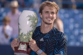 Zverev lần đầu vô địch Cincinnati Masters. (Nguồn: nbcsports)