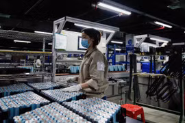 Trung Quốc chiếm hơn 30% thị phần toàn cầu một số mặt hàng công nghệ
