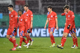 Bayern buồn bã dừng cuộc chơi ở DFB Cup. (Nguồn: Goa)