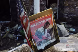 Một bức poster của bộ phim "Cuốn theo chiều gió". (Nguồn: Reuters)