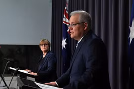 Thủ tướng Australia Scott Morrison. (Nguồn: Reuters)