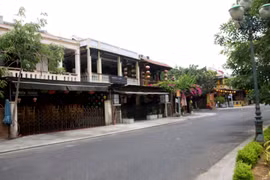 Trước đó, thành phố Hội An cũng đã thực hiện giãn các xã hội. (Ảnh: Trịnh Bang Nhiệm/TTXVN)