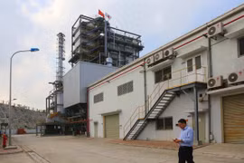 Nhà máy phát điện từ chất thải công nghiệp tại huyện Sóc Sơn, Hà Nội. (Ảnh: Ngọc Hà/TTXVN)
