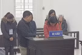 Các bị cáo cung cấp chứng chỉ giả khi bị đưa ra xét xử. (Nguồn: laodong.vn)