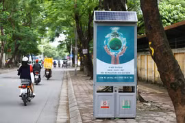Đường phố Hà Nội. (Ảnh: Minh Quyết/TTXVN)