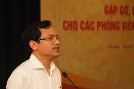 Ông Mai Văn Trinh, Cục trưởng Cục Quản lý chất lượng, Bộ Giáo dục và Đào tạo. (Ảnh: Thanh Tùng/Vietnam+)