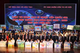 Cuộc thi Khoa học kỹ thuật cấp quốc gia học sinh trung học năm 2018-2019 đã khai mạc sáng ngày 9/3. (Ảnh: PV/Vietnam+)