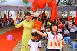 Chương trình giáo dục phổ thông mới sẽ áp dụng đại trà từ năm học 2020-2021, bắt đầu với lớp 1. (Ảnh: PV/Vietnam+)