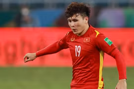 Quang Hải đang trong quá trình đám phán gia hạn hợp đồng lần cuối cùng với Hà Nội FC. (Ảnh: PV/Vietnam+) 