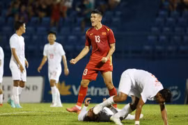 U19 Việt Nam một lần nữa chạm trán U19 Malaysia chỉ trong chưa đầy một tháng. (Ảnh: VFF) 