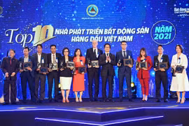 Vinh danh các thương hiệu bất động sản dẫn đầu năm 2021-2022