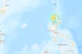 Động đất có độ lớn 7,2 làm rung chuyển đảo Luzon của Philippines 