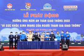 Phát huy vai trò đoàn viên trong đảm bảo trật tự an toàn giao thông