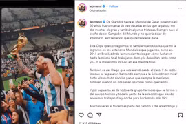 Leo Messi gửi tâm thư cảm ơn Diego Maradona và thành viên đội tuyển