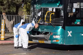Israel bắt nghi phạm tiến hành vụ đánh bom kép ở Jerusalem
