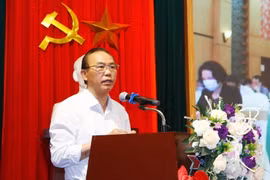 Thứ trưởng Bộ Nông nghiệp và Phát triển Nông thôn Phùng Đức Tiến. (Ảnh: Hoa Mai/TTXVN)