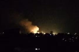 Syria đánh chặn tên lửa của Israel bắn vào thủ đô Damascus
