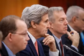 Ngoại trưởng Mỹ John Kerry sẽ có chuyến thăm 3 ngày tại Việt Nam từ 12 đến 14/1. (Ảnh: Minh Sơn/Vietnam+) 