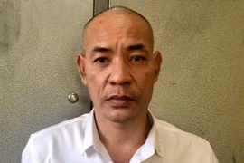 Nguyễn Văn Dũng (tức Dũng trọc). (Ảnh: Thanh Hải/TTXVN)