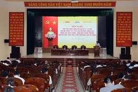 Quang cảnh hội nghị. (Ảnh: Minh Huệ/TTXVN)