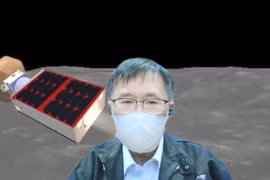 Tàu đổ bộ Omotenashi. (Nguồn: space.skyrocket.de)
