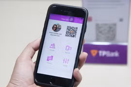 Giao diện khá đơn giản của ứng dụng TPBank QuickPay. (Nguồn: TPBank)