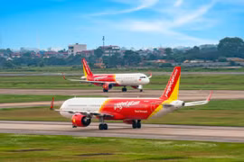 Vietjet bán vé máy bay khuyến mại trong dịp Tết Nguyên đán Tân Sửu 2021. (Ảnh: T.T)