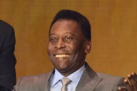 Cầu thủ huyền thoại người Brazil Pele. (Nguồn: AFP/TTXVN)