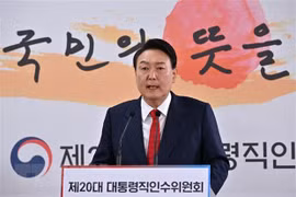 Tổng thống Hàn Quốc Yoon Suk-yeol. (Ảnh: AFP/TTXVN)