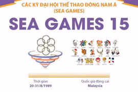 [Infographics] Đại hội thể thao Đông Nam Á lần thứ 15 - SEA Games 1989