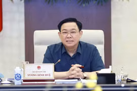 Chủ tịch Quốc hội Vương Đình Huệ phát biểu. (Ảnh: Doãn Tấn/TTXVN) 